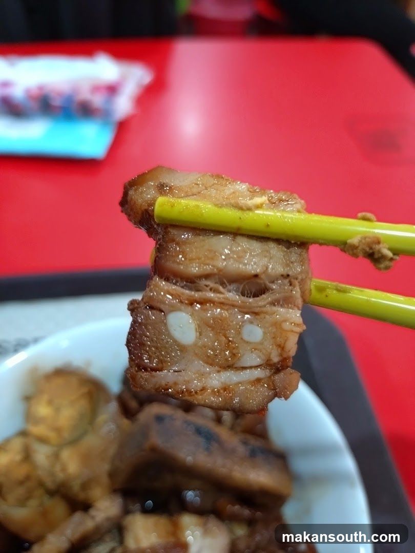Meat Dish with Chopsticks