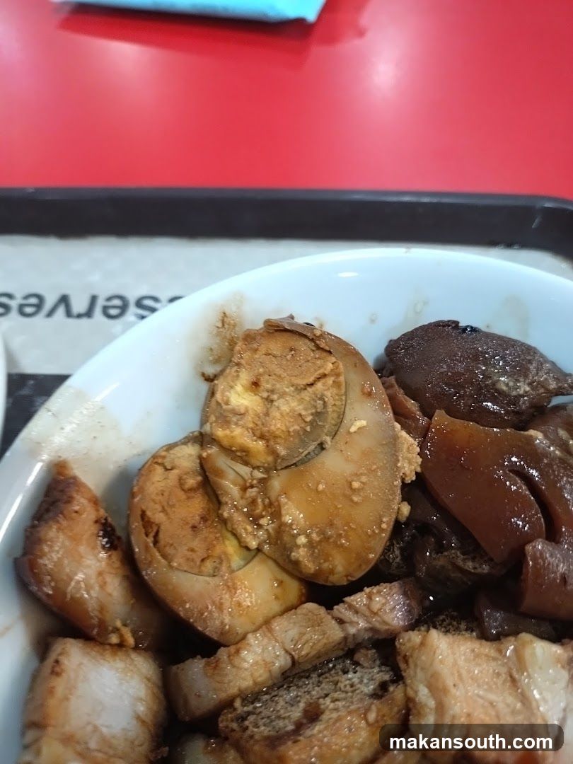 Bowl of Braised Meat and Egg