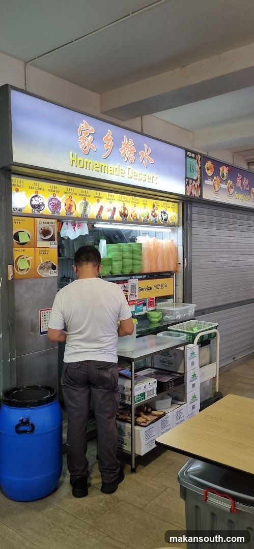 Homemade Dessert Stall Interior