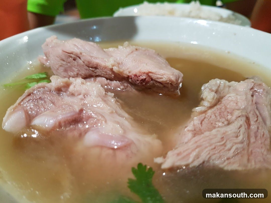Bowl of Meat Soup