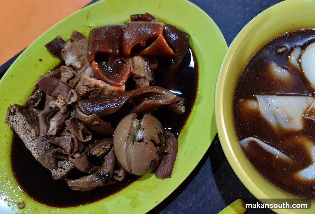 Hawker Food Plate with Soup