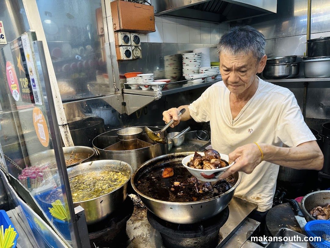 Food Stall Kitchen Scene