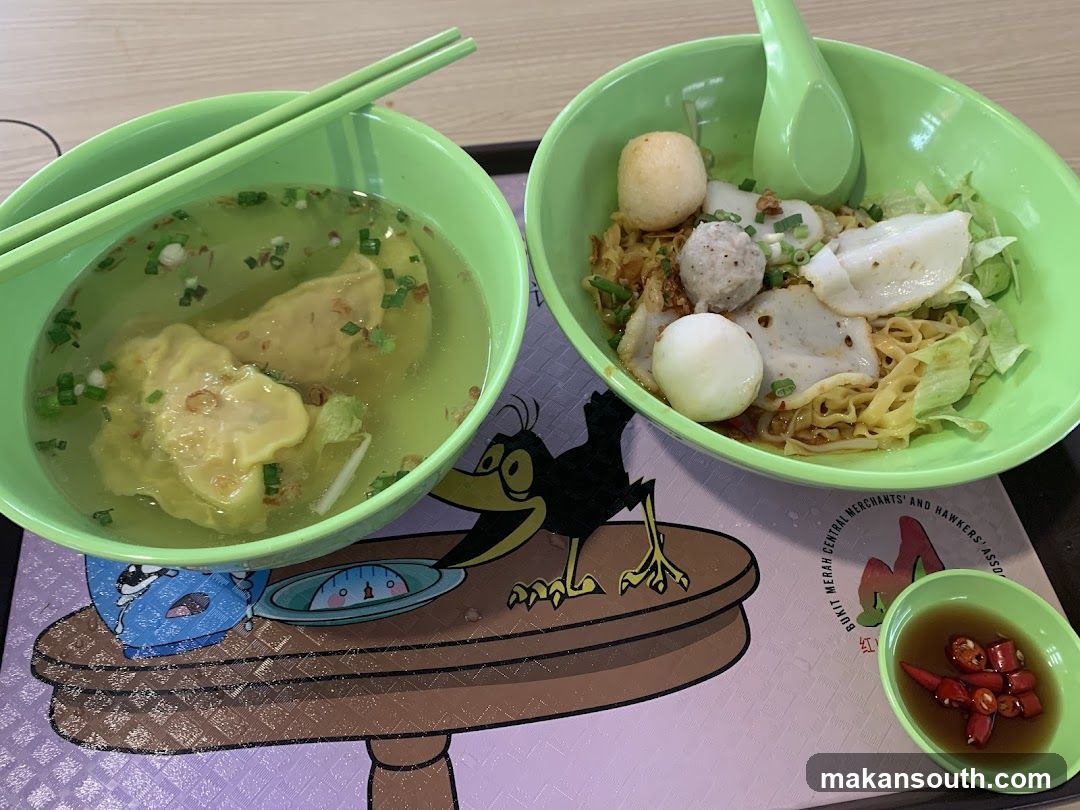 Noodle and Dumpling Meal