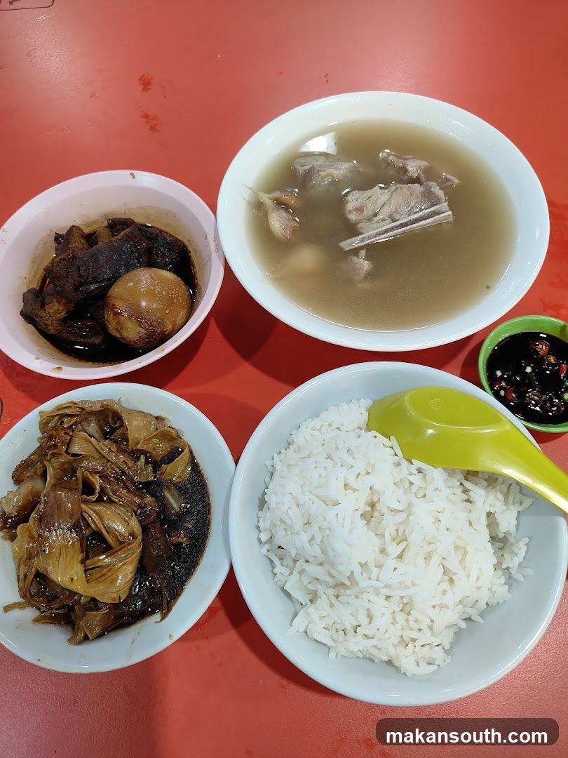 Rice and Soup Meal