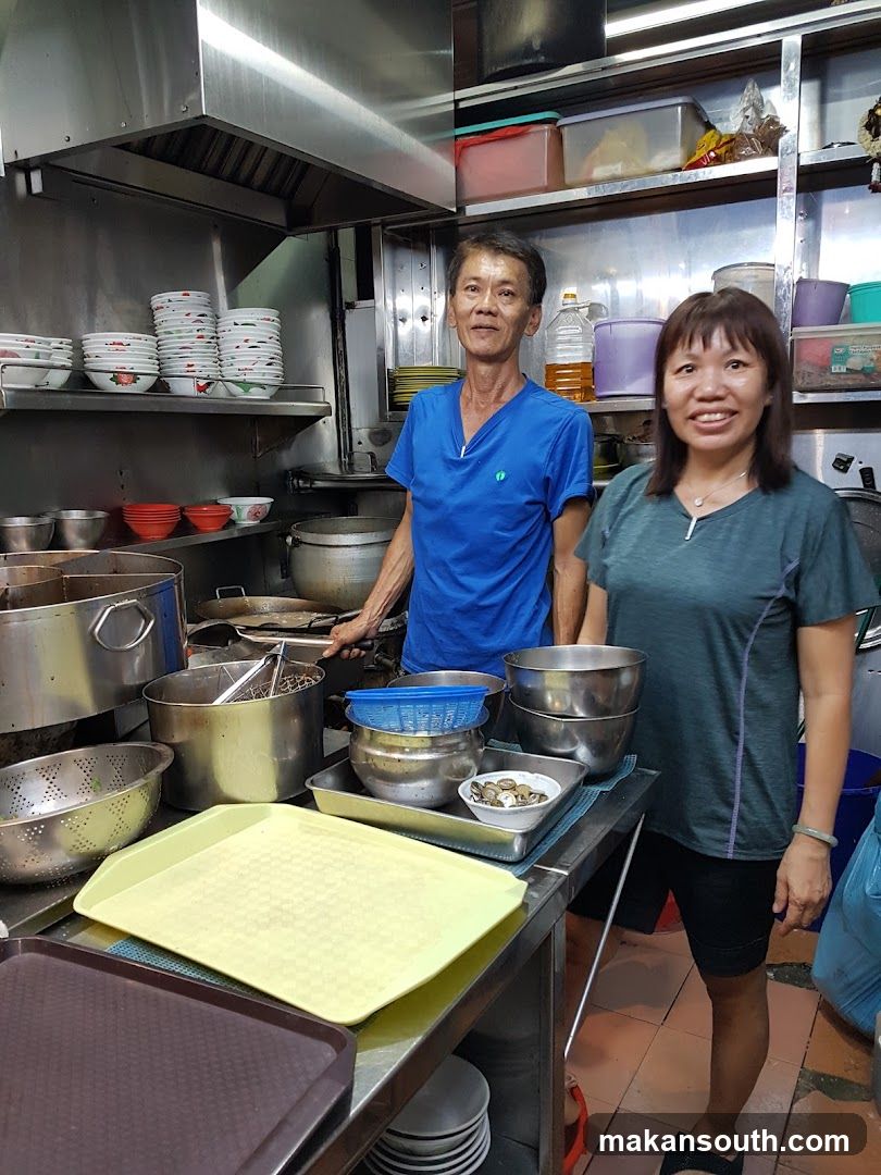 Kitchen Staff in Food Preparation Area