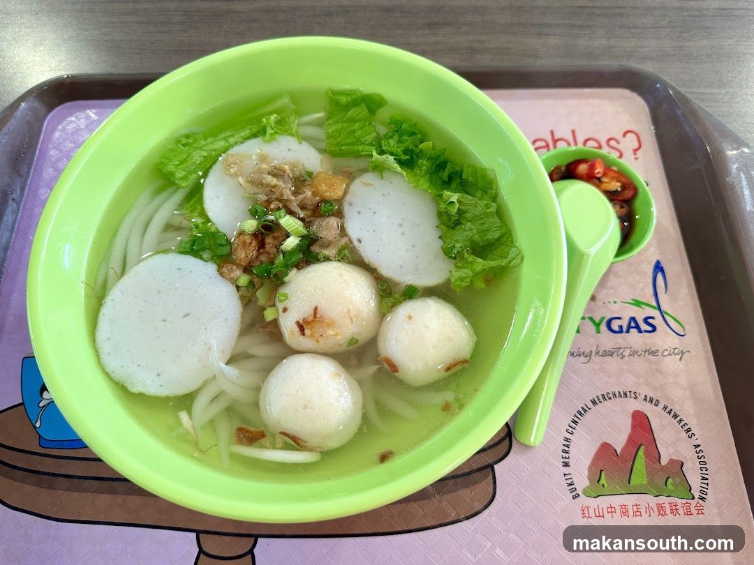 Fish Ball Noodle Soup Bowl