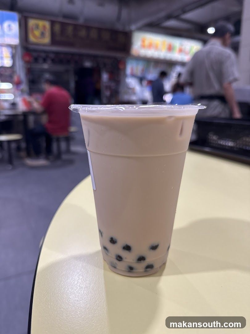 Boba Milk Tea at Food Court