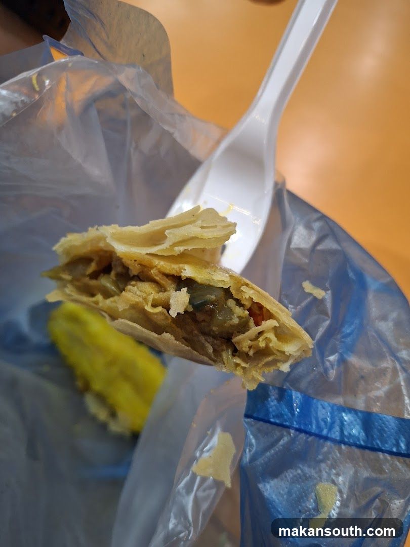 Food Item on Spoon