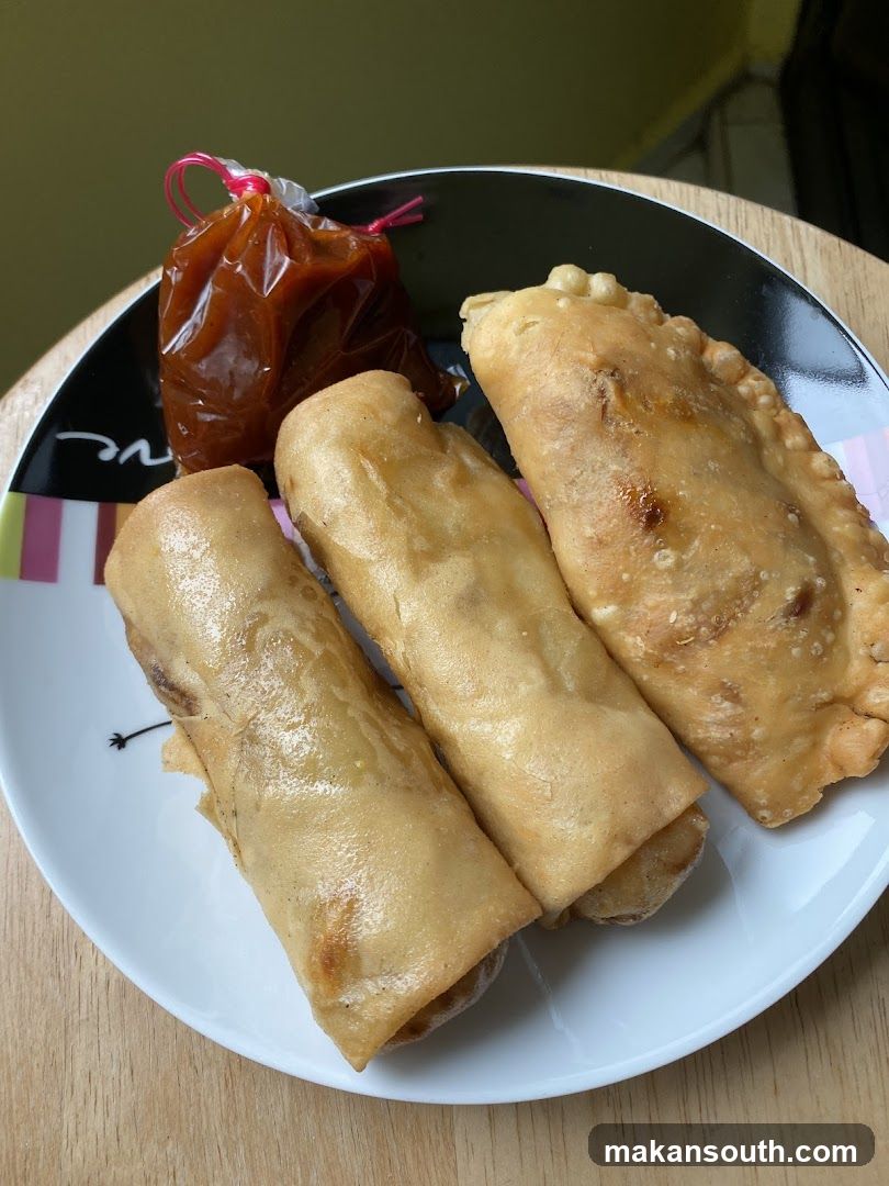 Fried Pastries and Sauce