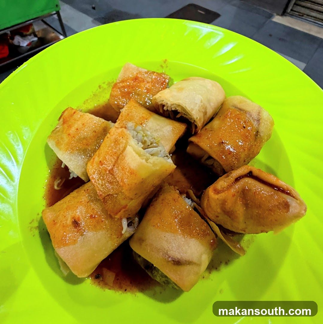 Fried Spring Rolls with Sauce