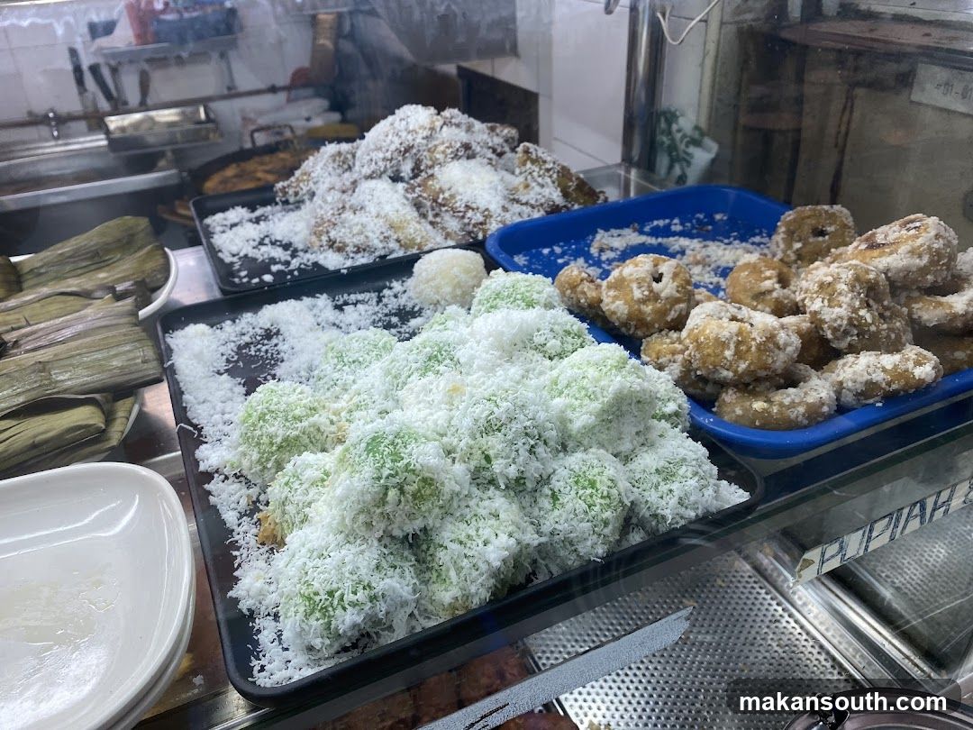 Coconut Desserts Display