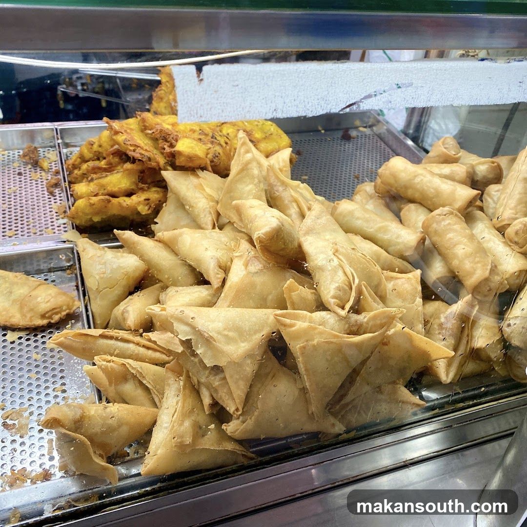 Fried Pastries Display