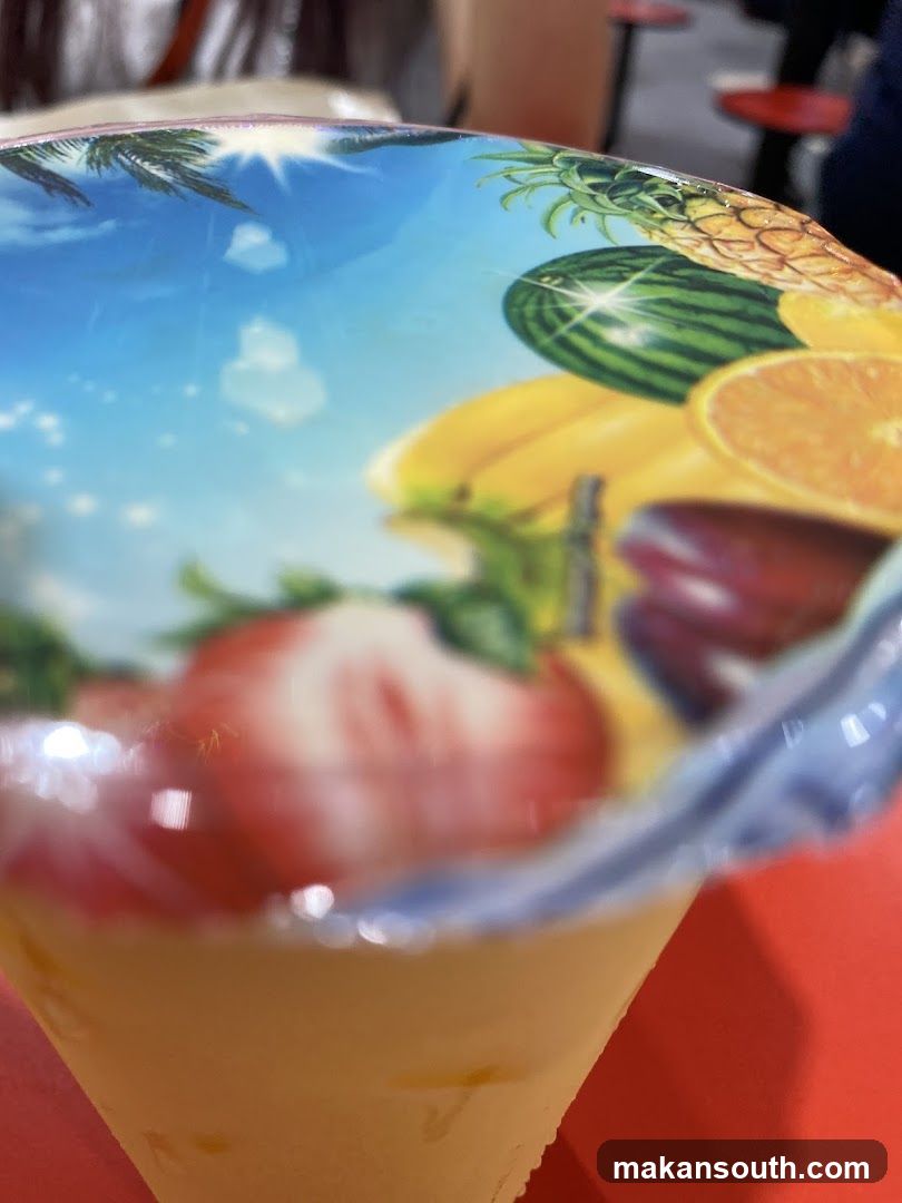 Fruit-themed drink cup