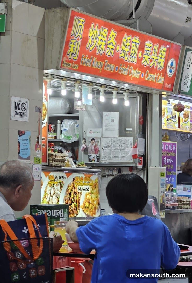 Food Stall Interior View