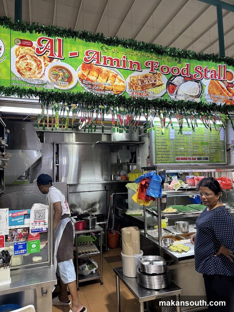 Al-Amin Food Stall Interior
