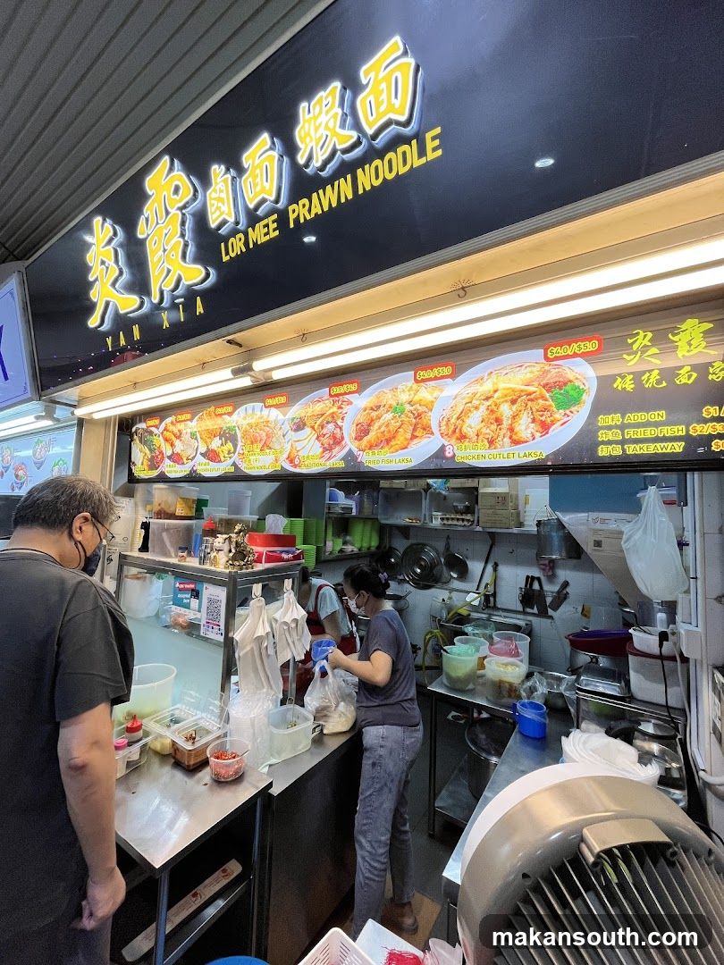 Food Stall Interior View
