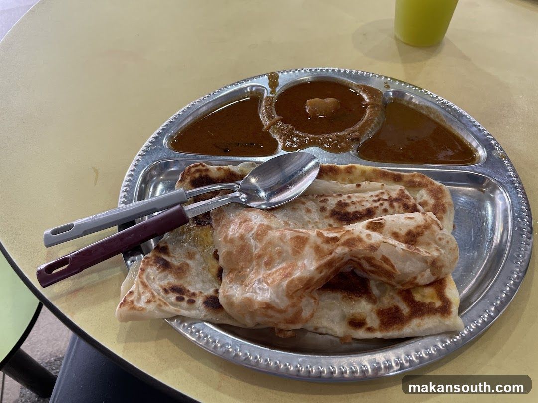 Laksa Meal with Roti Canai