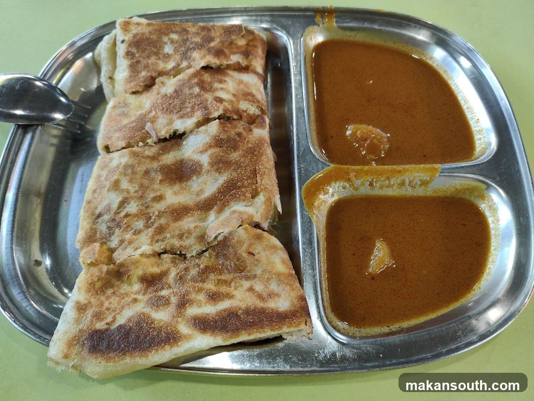 Nasi Lemak Plate with Curry Sauce