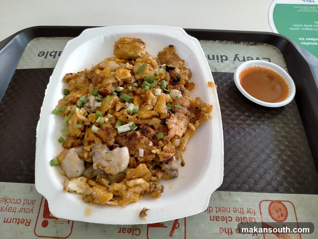 Fried Chicken with Egg and Sauce