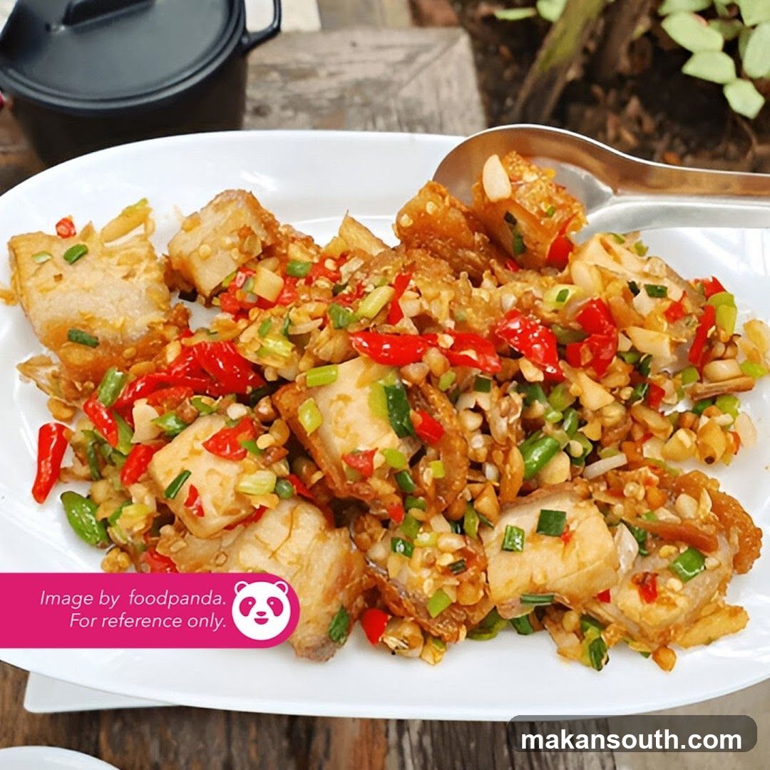 Spicy Stir-Fried Fish with Chili and Garlic