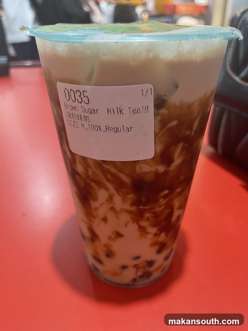 Boba Milk Tea Cup