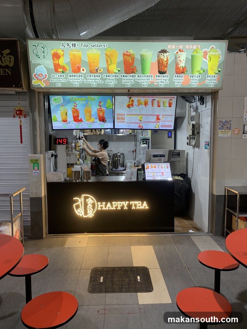 Happy Tea Shop Interior View