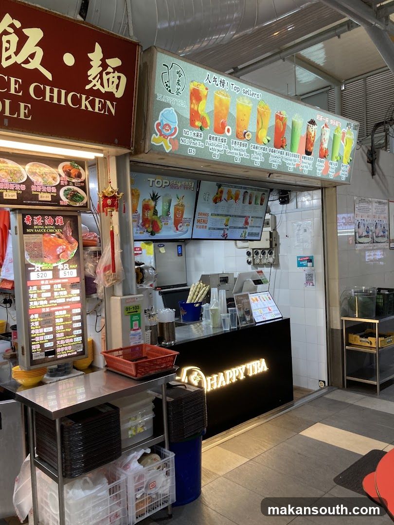 Food and Drink Stall Interior