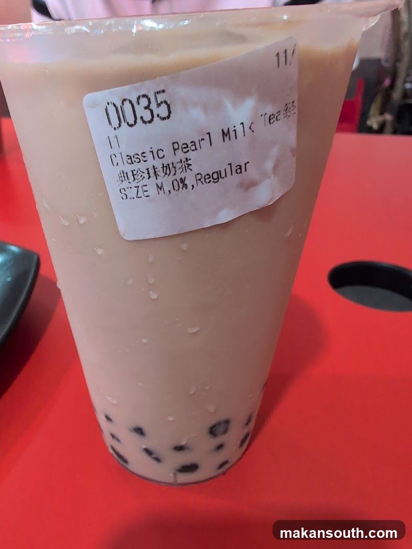 Boba Milk Tea Cup