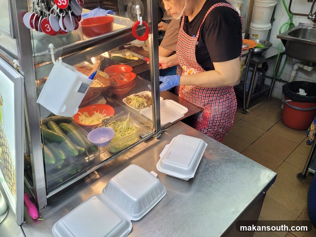 Food Stall Interior