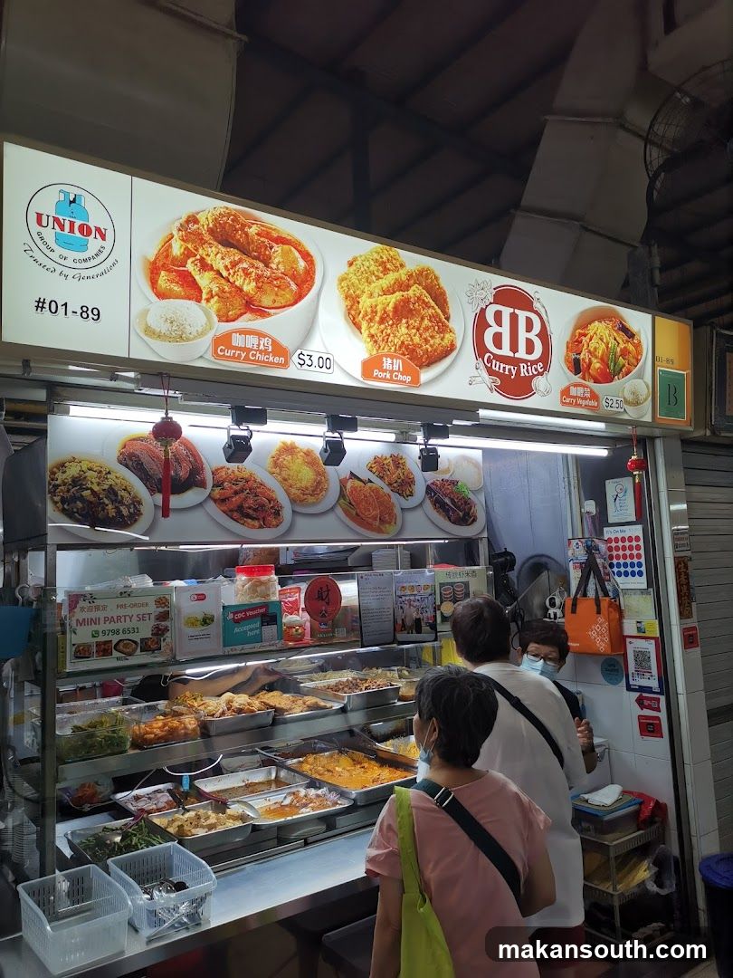 Food Stall Interior View