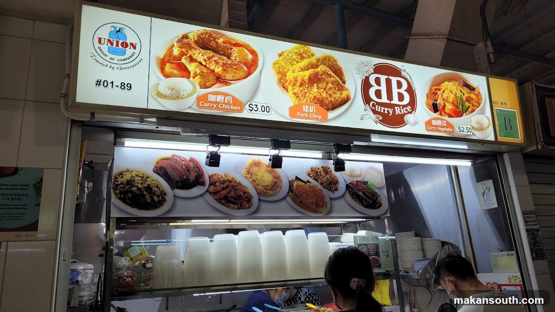 Food Stall Interior View