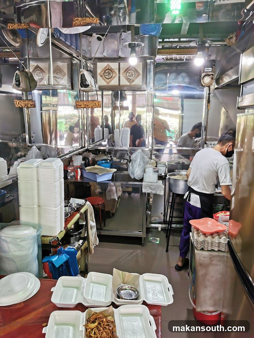 Food Stall Interior