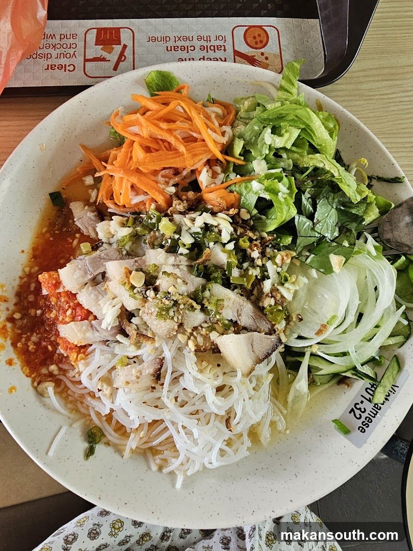Noodle Dish with Toppings