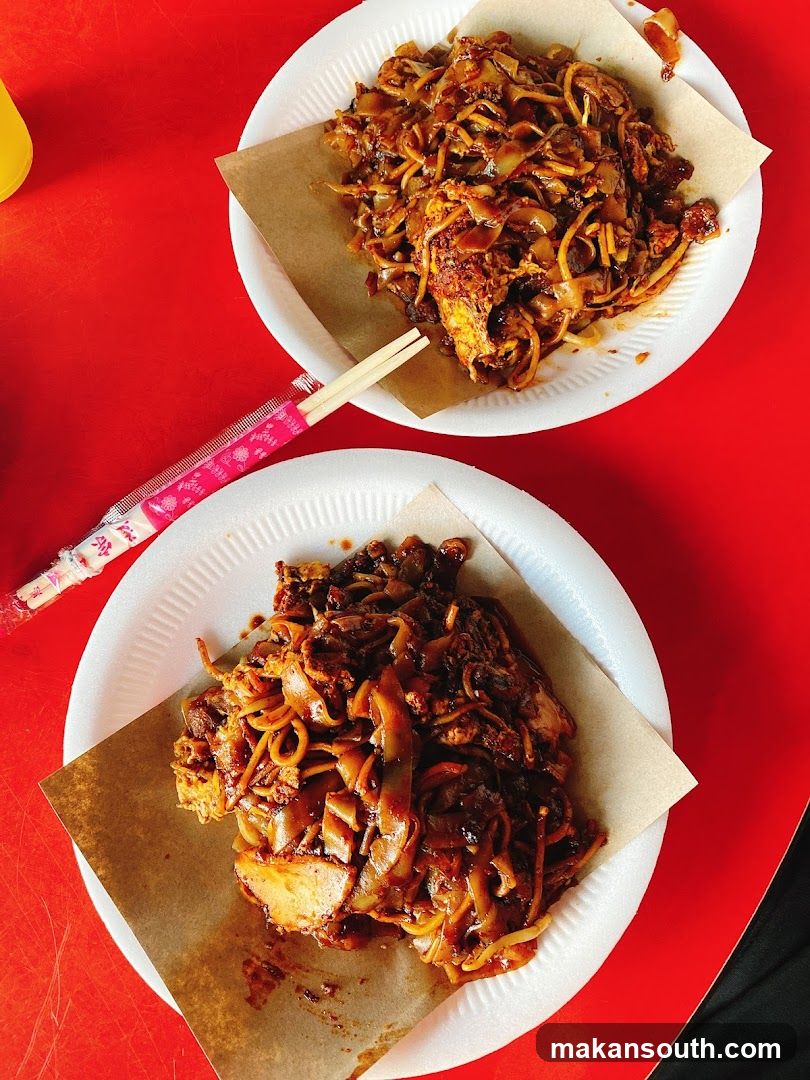 Noodle Dishes on Red Table