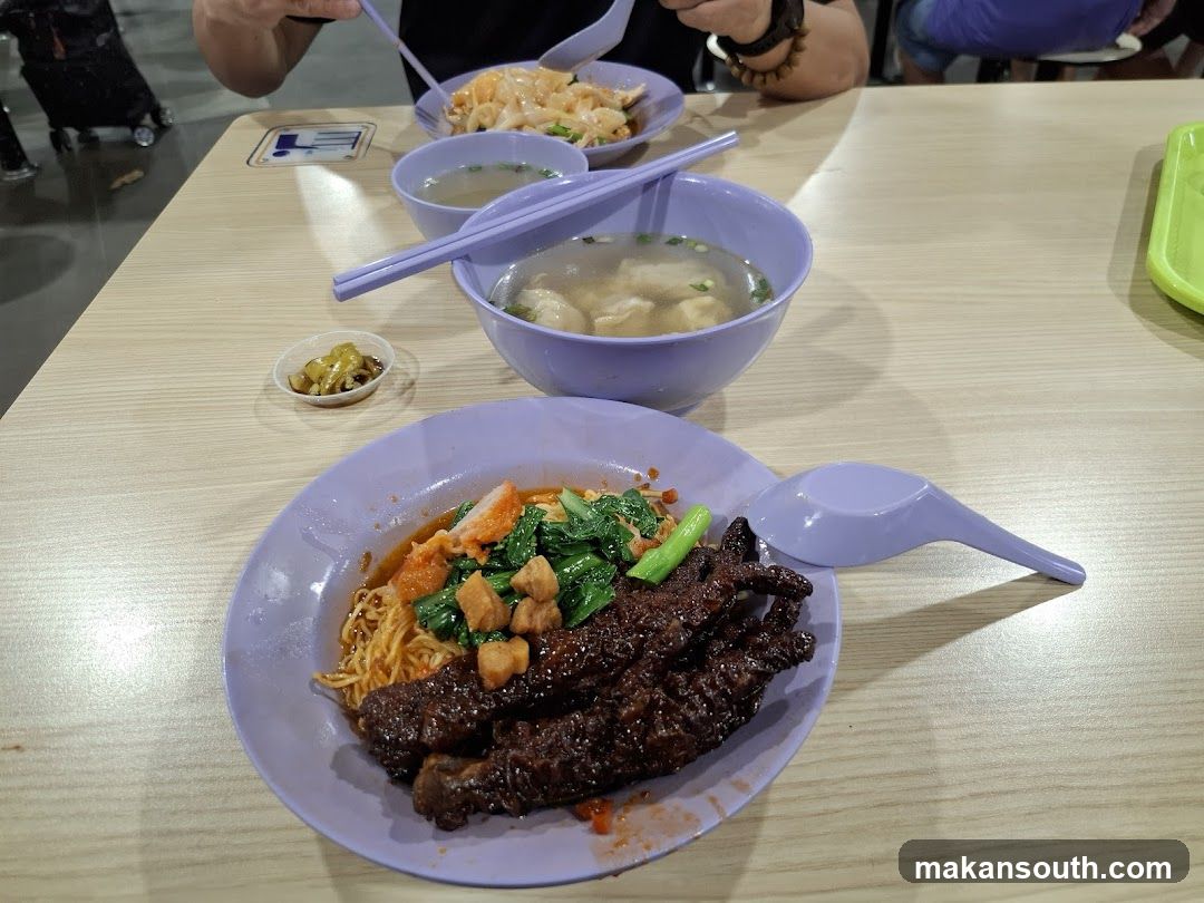 Food at a canteen or hawker center