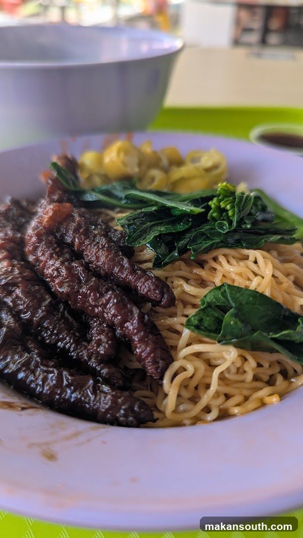 Noodle Dish with Meat and Vegetables