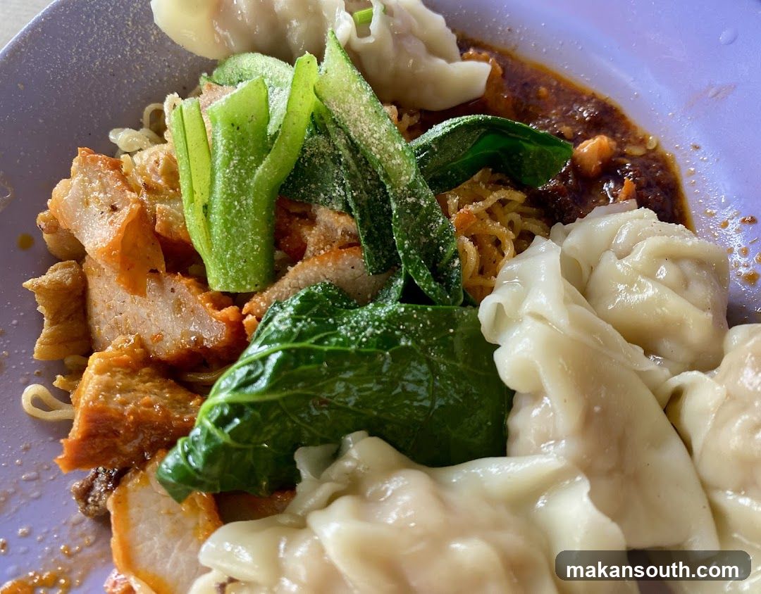 Noodle and Dumpling Dish