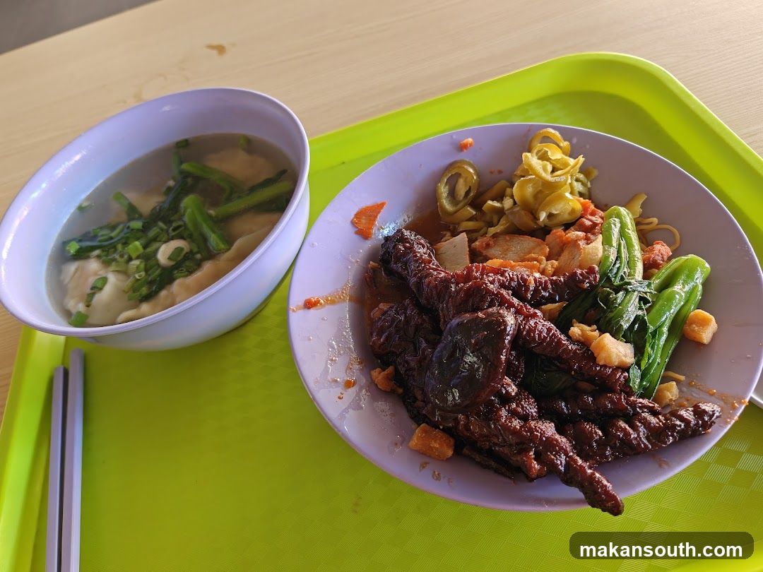 Noodle and Soup Meal