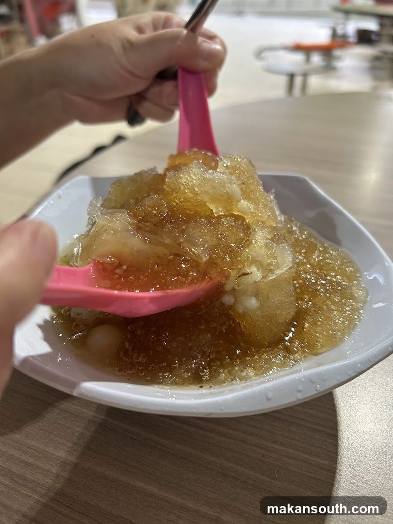 Dessert with Pink Spoons