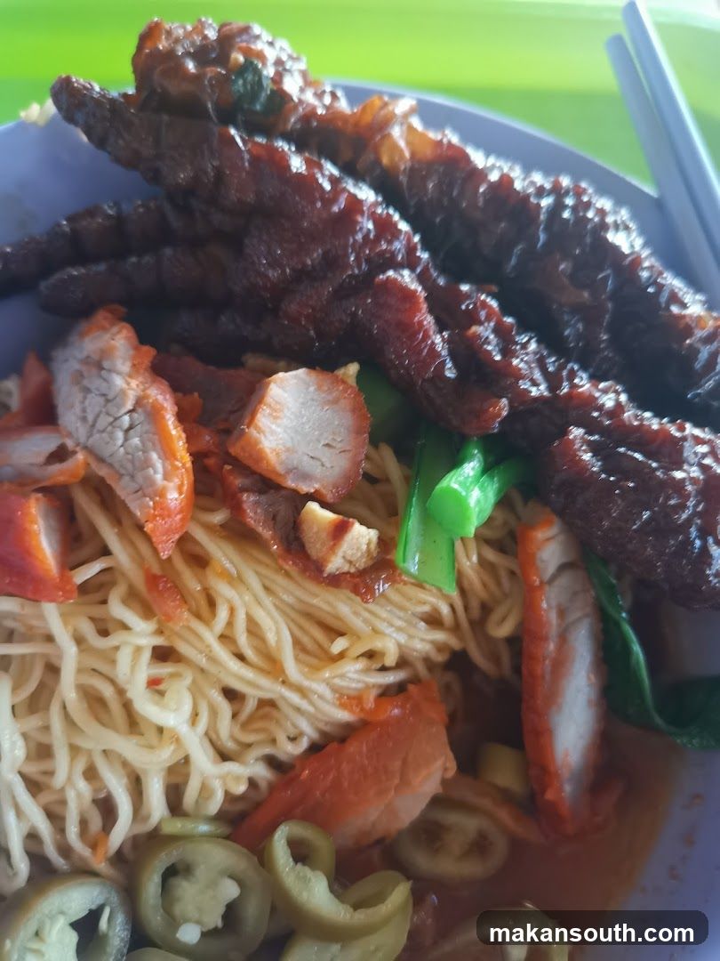 Noodle Dish with Meat and Vegetables