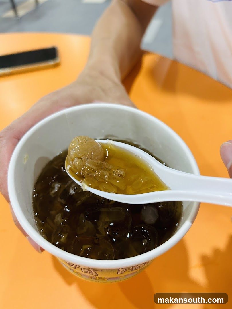 Syrup with Jelly Dessert