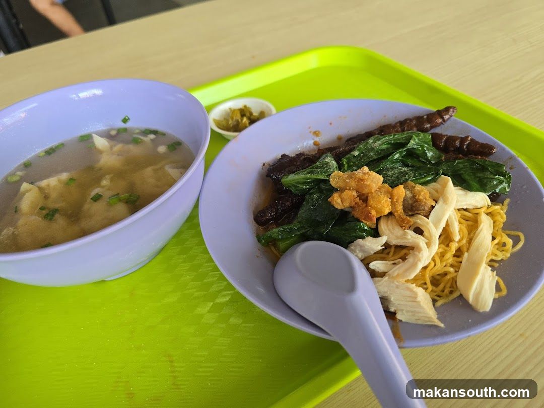 Noodle Meal with Soup
