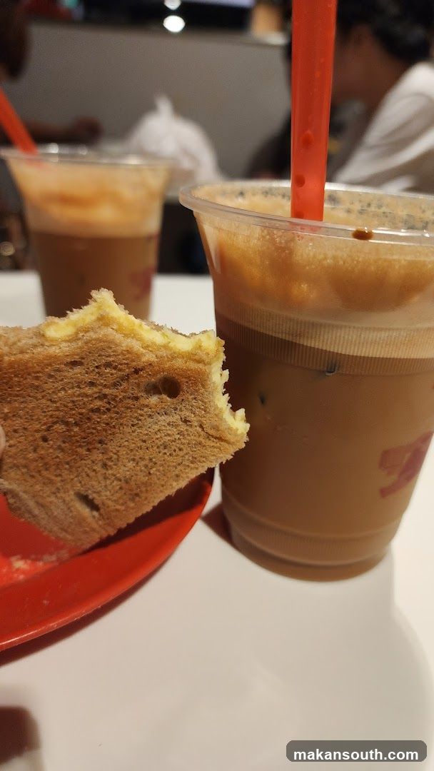Breakfast with Toast and Coffee