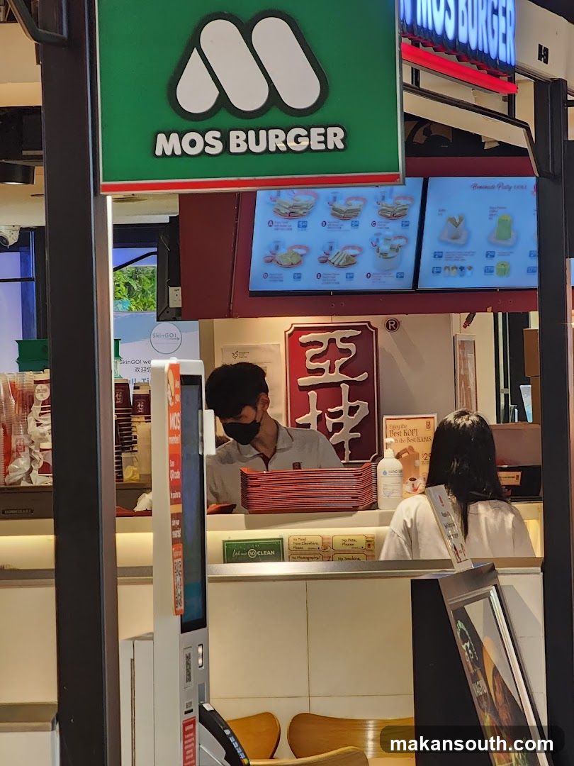 Mos Burger Counter Interior