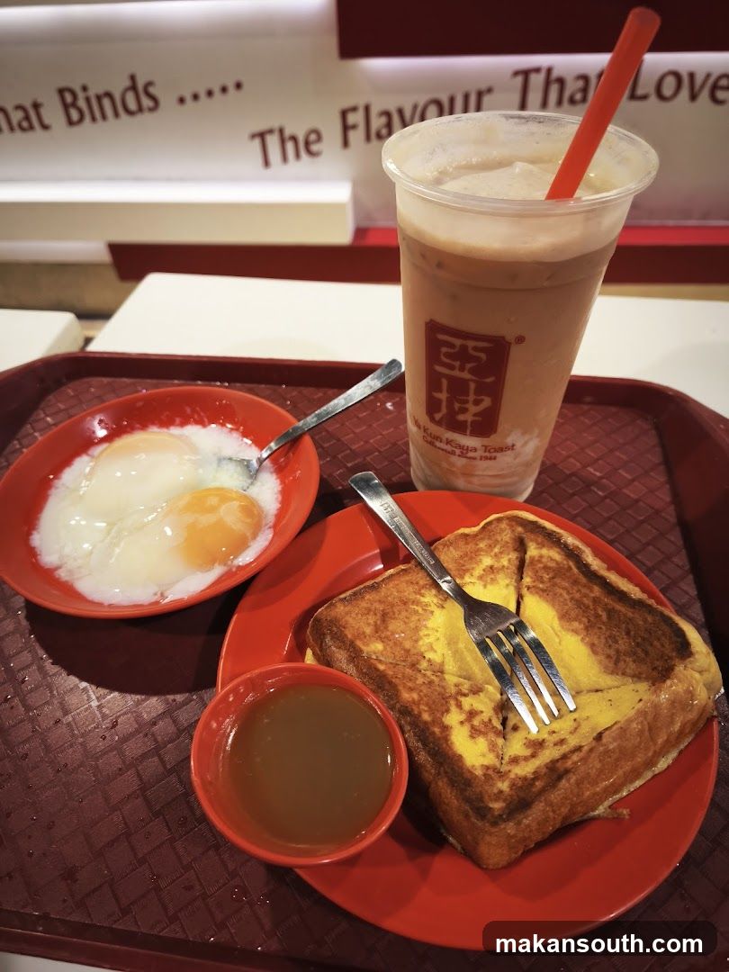 Breakfast Meal with Toast and Coffee