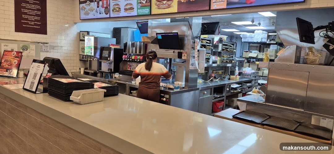 Fast Food Restaurant Interior