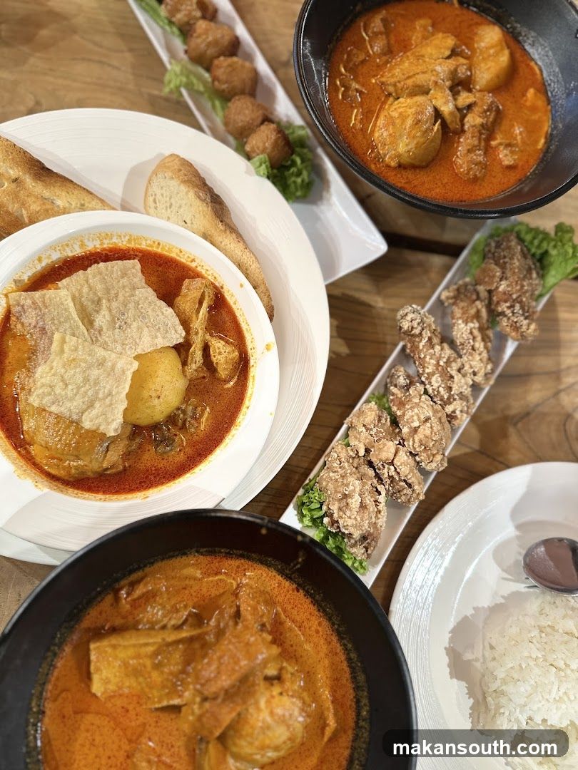 Curry and Fried Chicken Meal