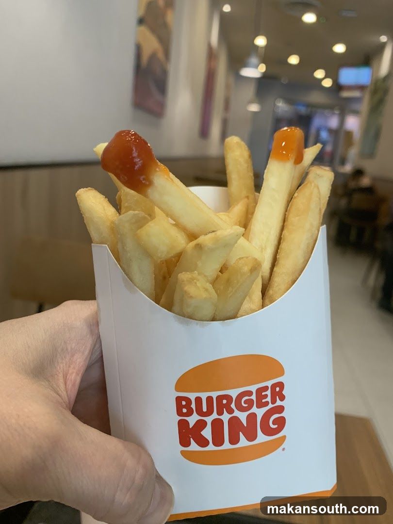 Burger King French Fries with Ketchup