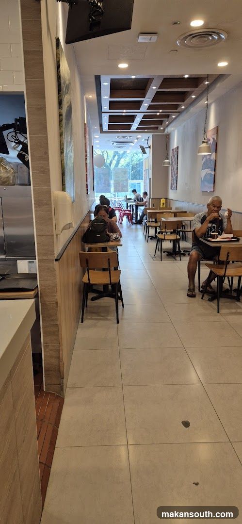 Interior of a coffee shop or cafe
