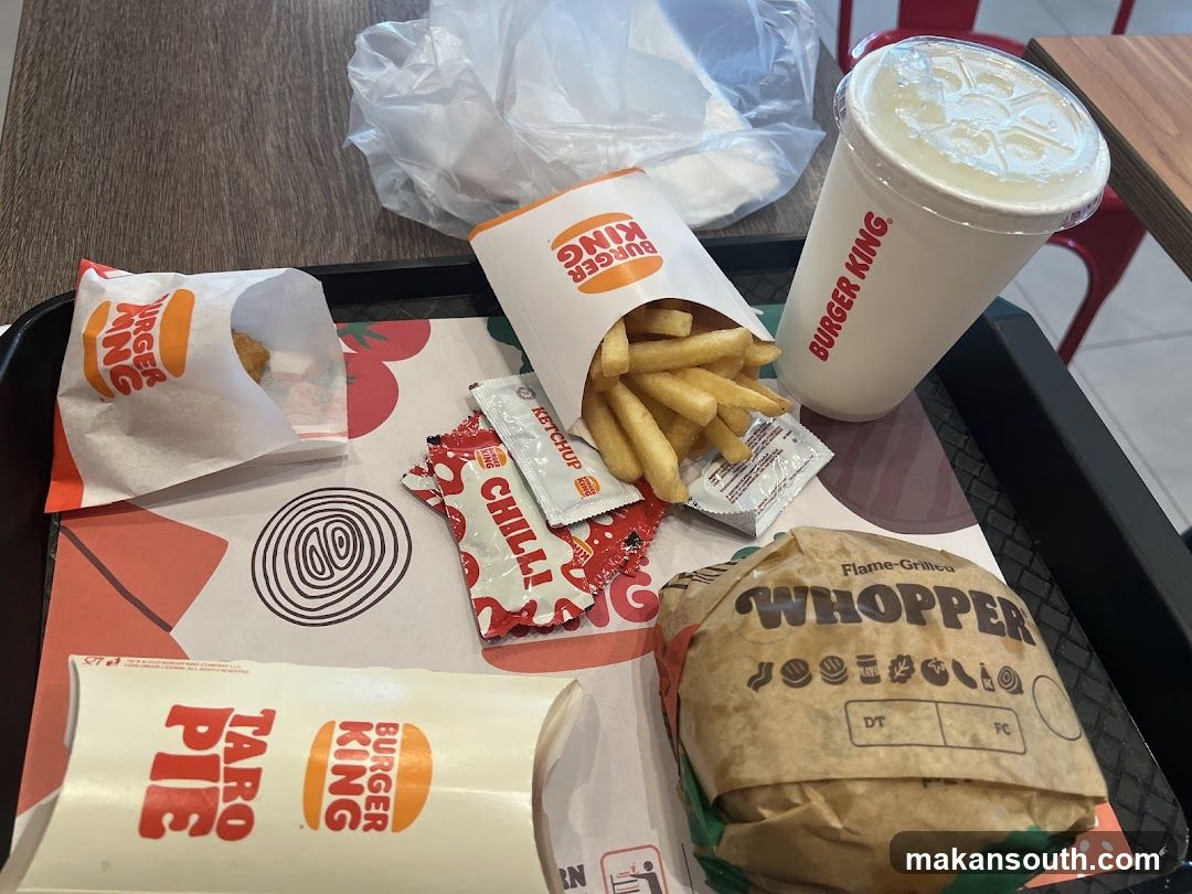 Burger King Meal Tray